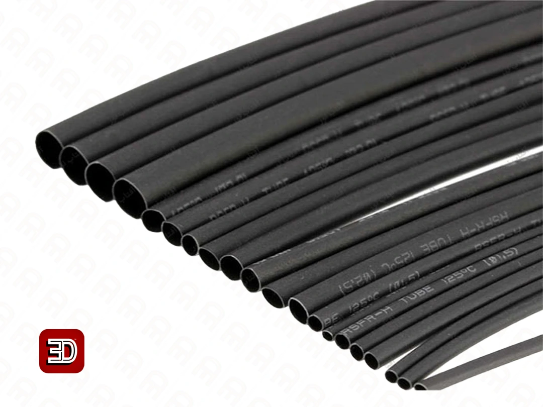 وارنیش حرارتی سایز 35 میلی‌متر یک متری مشکی