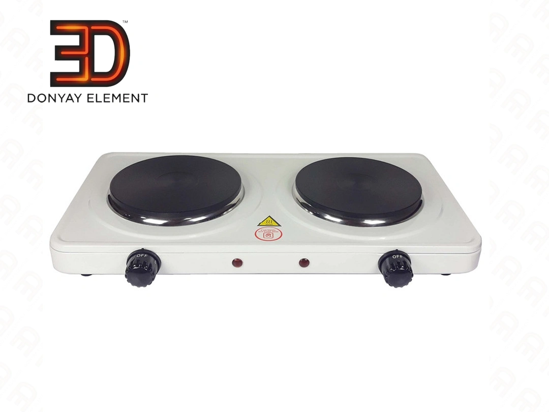 اجاق دو شعله سفید 3000 وات 