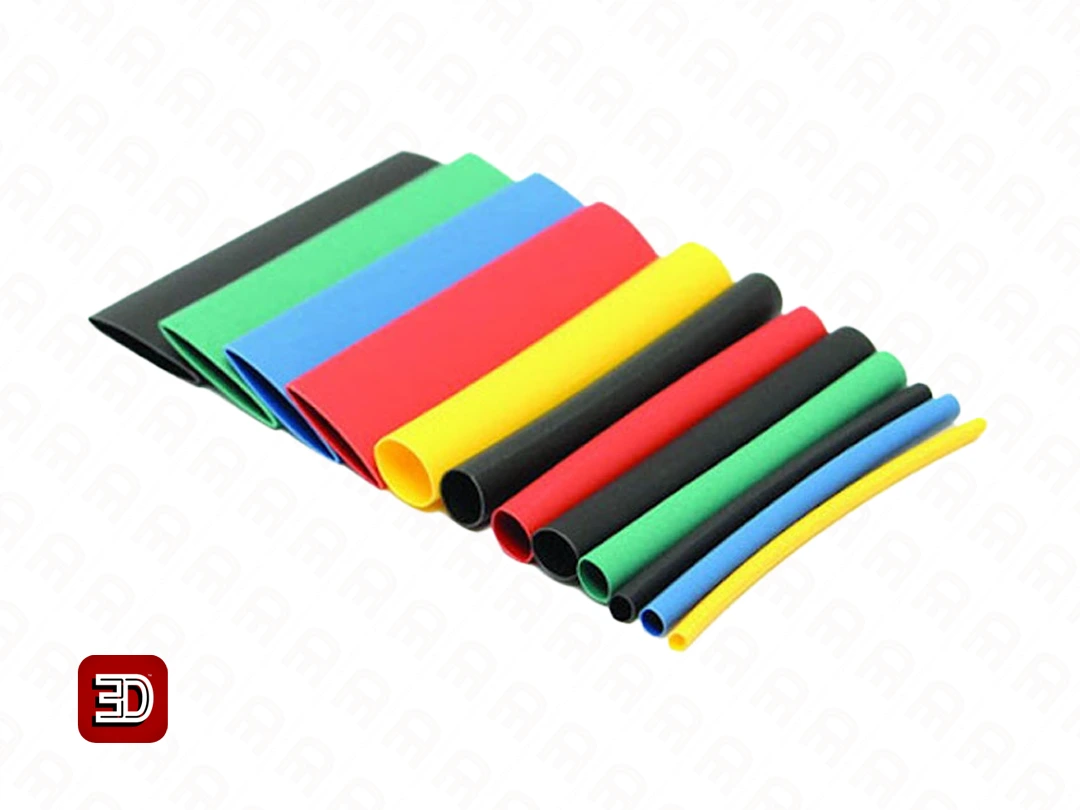 وارنیش حرارتی سایز 4 میلی‌متر یک متری رنگی